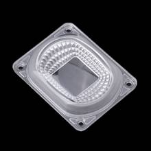 Светодиодный отражатель объектива для светодиодный COB лампы PC объектив + отражатель + Силиконовое кольцо 2024 - купить недорого