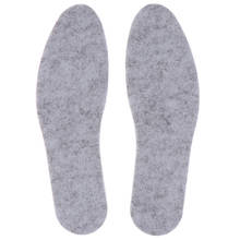 Waterproof Felt Aluminum Foil Insoles For Winter Warm Summer Cool Wool Shoe Pads Comfortable Deodorant Insert For Men Women Sole 2024 - buy cheap