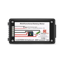 Multímetro de CC 0-200V 0-10A probador de batería voltímetro amperímetro potencia voltaje corriente impedancia capacidad Medidor de Tiempo de energía Monitor 2024 - compra barato
