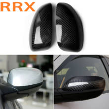 Для Mazda RX-8 2004-2011 углеродное волокно крышка зеркала заднего вида крышки Замена автомобиля боковая задняя дверь крыло Модифицированная отделка оболочка 2024 - купить недорого