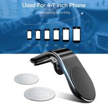 Metal Car Phone Holder Magnetic Phone Holders Air Vent Clip Mount Stand For Tablets Smartphones Suporte Telefone Accessories 2024 - buy cheap