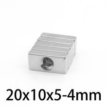 2~50 PCS 20x10x5-4 mm Powerful Block Magnetic Magnet Hole 4mm N35 Permanent Magnet Strong 20x10x5-4 Neodymium Magnets 20*10*5-4 2024 - buy cheap