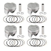 4 sets Motorcycle 67mm 67.5mm 68mm Piston Ring & Clip Kit  For HONDA CBR600 F5 2003-2005 CBR 600 13101-MEE-000 Accessories 2024 - buy cheap