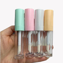 Tubos de brilho labial vazios, 10/50/100 peças 8ml, recipiente de brilho labial diy abs, embalagem cosmética para esmalte labial 2024 - compre barato