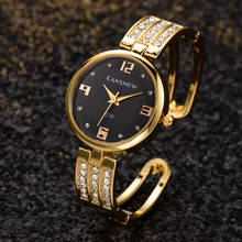 Relógio feminino pulseira de aço, relógio criativo simples de quartzo 2024 - compre barato
