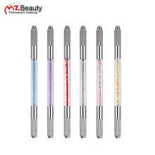 Double Side Microblading pen permanent makeup manual tebori pens Shading pen tattoo supplie tattoo accesories 3D Eyebrow 2024 - buy cheap