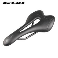 GUB Breathable Bike Seat Cushion Road Bike Saddle Men Hollow Carbon Fiber Bycicle Seat Cushion Comfortable Soft Cycling Saddle 2024 - buy cheap