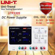 UNI-T UTP3305 multi-channel linear DC power supply 0 to 32V/0 to 5A adjustable, 5V/3A fixed 2024 - buy cheap