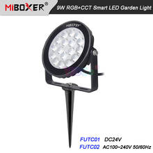 Miboxer-luz de jardín de 9W luz led para jardín, RGB + CCT, resistente al agua IP66, iluminación exterior FUTC01, 24V FUTC02, 110V, 220V 2024 - compra barato