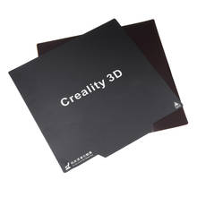 Мягкая Магнитная нагревательная пластина Creality 3D 310*310 мм, гибкая, Cmagnet, для наклейки для кровати, CR-10, CR-10S, запчасти для 3D-принтера 2024 - купить недорого