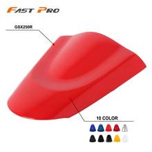 Capa de plástico abs para assento do passageiro traseiro da motocicleta almofada para suziki gsx250r gsxr 250 2014-2020 2024 - compre barato