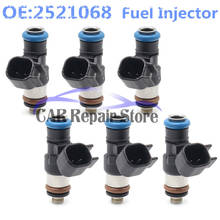 6 Pcs New Injectors Nozzle 2521068 0280158258 OEM For Polaris Upgrade Ranger Sportsman RZR Fuel Injector 0 280 158 258 Auto Part 2024 - buy cheap