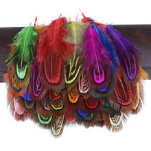 50Pcs Dyed Plumes Color Natural Pheasant Feathers for Sale 3-8 cm Crafts Centerpieces Wedding Decorative  Diy Party Accessories 2024 - buy cheap