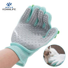 Silica Gel Cat Grooming Glove Dog Cat Hair Brush Pet Grooming Comb For Cats Dogs To Clear Surface Float Hair Cat Accessories 2024 - buy cheap