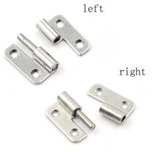 1.5 Inch Long  left/right side Stainless Steel Self-Closing Corner Spring Draw Door Hinge 2024 - buy cheap