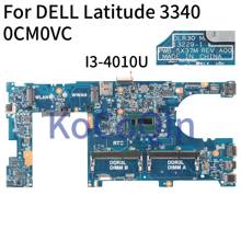 KoCoQin Laptop motherboard For DELL Latitude 3340 SR16Q I3-4010U Mainboard CN-0CM0VC 0CM0VC DLR30 13229-1 5X37M 2024 - buy cheap