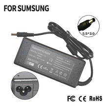 Adaptador de fonte de alimentação, 19v, 4,74z, 90w, para carregador de laptop samsung, ad-9019, a10, r453, r518, r410, r429, r439, p10 e p20 2024 - compre barato