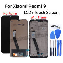 For Xiaomi Redmi 9 M2004J19G LCD Display Touch Screen Digitizer Assembly replacement For Redmi 9 LCD Phone Parts With Frame 2024 - buy cheap