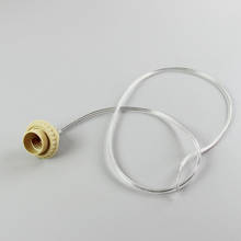 Base de lâmpada e27 2 peças, suporte de tomada para tomada de parede, adaptador de tomada, cabo de alimentação de cerca de 1m (2x0.75mm2)