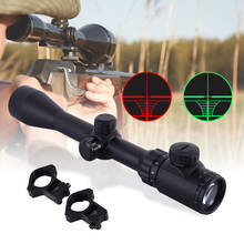 Rifle Scope Air Gun 3-9x40 Tactical Optics Red Green Sight Airsoft Scope Optics With 11MM/20MM Mounts 2024 - buy cheap