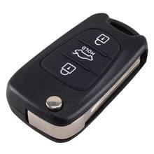 3 Buttons Flip Folding Remote Key Shell Case for Hyundai I20 I30 I35 IX20 IX35 2024 - buy cheap
