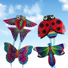 Насекомое бабочка самолет Спорт на открытом воздухе миниатюрный воздушный змей детей Интерактивные летающая игрушка Форма мини Размеры игрушка для улицы 2024 - купить недорого