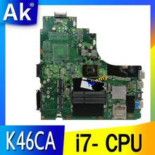 K46CA Motherboard CPU I7 For ASUS k46CB k46CM S46C A46C Laptop motherboard K46CA Mainboard K46CA Motherboard test 100% OK 2024 - buy cheap