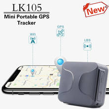 Mini localizador gps lk105 gps crianças de alta precisão que segue o dispositivo história rota pessoal gps tracker plataforma rastreamento em tempo real 2024 - compre barato