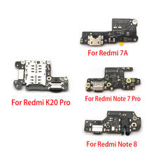 USB Charging Port Dock Charger Plug Connector Board Flex Cable For Xiaomi Redmi K20 Note 7 8 Pro Mi 10T 2024 - buy cheap