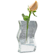 Jarrón de cristal escandinavo para decoración del hogar, botella hidropónica transparente para escritorio, arreglo floral, sala de estar 2024 - compra barato