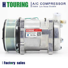 For Universal Auto car ac air conditioner a/c compressor 8PK for Sanden 508 5h14 SD5H14 SD508 2024 - buy cheap