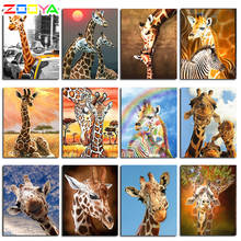 5D Diy Diamond Painting Giraffe Cross Stitch Rhinestones Diamond Embroidery Animal Wall Needlework Handicrafts Home Decor  Lx559 2024 - buy cheap