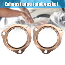 New 2 1/2 Inch Copper Header Exhaust Collector Gaskets Reusable SBC 302 350 454 2.5 Inch 2024 - buy cheap