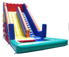 commercial water slide pool inflatable water slide with pool for sale 2024 - buy cheap