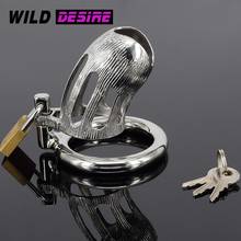 Cock cage with open head Male chastity Penis exercise lock Chastity belt metal Sex toys for man BDSM Accessories Intimate goods 2024 - buy cheap