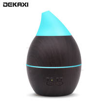 DEKAXI 300ML humidificador de aire de aromaterapia difusor de aceite esencial difusor ultrasónico difusor de Aroma eléctrico Fogger hogar 2024 - compra barato