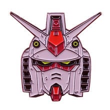 Broche de esmalte de anime japonês gundam 2024 - compre barato