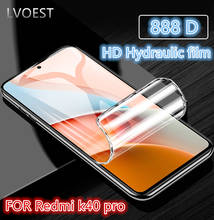 LVOEST-Protector de pantalla para xiaomi Redmi k40 pro, cubierta completa curvada, película de gel suave para Redmi k30 i pro k20 s ulart, sin cristal 2024 - compra barato