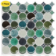 Erzaa-azulejos de mosaico de vinilo para cocina, autoadhesivos impermeables contra salpicaduras, pelar y pegar 2024 - compra barato