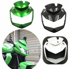 Carenado de cabeza delantera y nariz superior para motocicleta, inyección, color negro, verde y blanco, para Kawasaki Z750 Z 750, 2007, 2008, 2009, 2010, 2011, 2012 2024 - compra barato