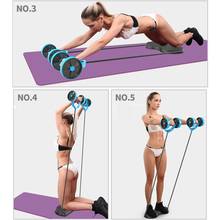 Men Multi Function Double Ab Roller Wheel Exercise and Fitness for Women Abdomen Arm Workout Equipment Waist Exercise Trainers 2024 - buy cheap