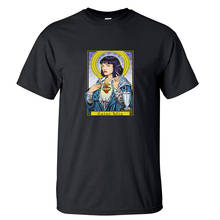 Funny Pulp Fiction T Shirt Men Summer Tops Tshirt Cotton Round Neck Vintage Graphics Design Short Sleeve Harajuku Print T-Shirt 2024 - buy cheap