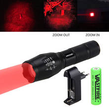 Super Bright 5000LM XM-L T6 LED Red/Green Weapon Light 1 Mode Military Tactical Zoomable Hunting Flashlight Camping Gun Linterna 2024 - buy cheap