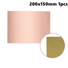 Placa de circuito pcb revestido de cobre, 200x150mm, placa de circuito fr4 1.5mm de espessura para protótipo diy, 1 peça 2024 - compre barato