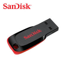 USB флэш-накопитель SanDisk 64 Гб 128 ГБ usb 2,0 CZ50 usb флэш-диск usb флэш-память usb 16 Гб карта памяти, Флеш накопитель 32 Гб 2024 - купить недорого