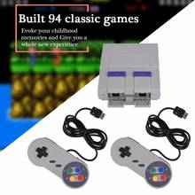 DHL ship 20pcs Super Mini 16 BIT Built-in 94 Games Console System with Gamepad for SNES Nintendo Game Games Consoles 2024 - buy cheap