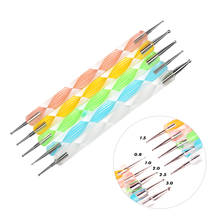 5Pcs Mandala Dotting Tools Painting Stencils Rocks Template Set Acrylic Rods Ball Stylus Painting Pottery Clay Craft Nail Stamp 2024 - buy cheap