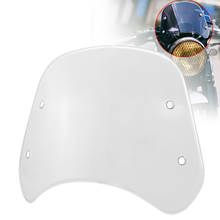 Motorcycle Clear Retro Windshield Instrument Visor Wind Deflector Protector Accessories For Benelli Leoncino 250 500 Trail Model 2024 - buy cheap