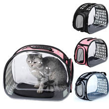 Рюкзак для собак и кошек, дорожная переноска для кошек, двойная сумка на плечо, космическая капсула, рюкзак для кошек, сумка для маленьких питомцев, сумка для переноски кошек 2024 - купить недорого