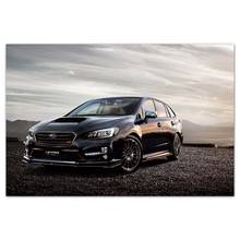 Автомобильная Настенная картина Subaru Levorg STI, Спортивная парусиновая картина, постеры и принты, настенное искусство, Современное украшение для дома 2024 - купить недорого